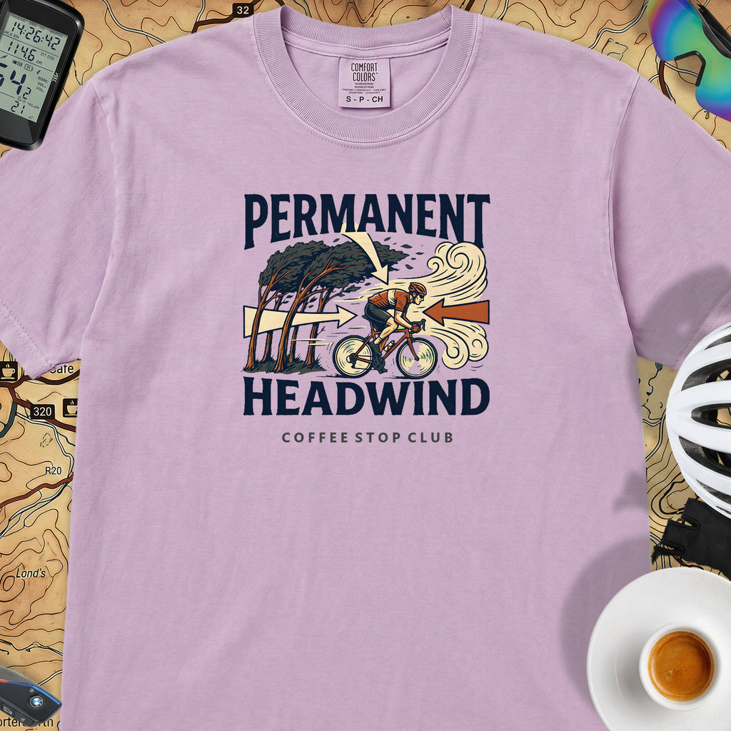 Permanent Headwind T-Shirt — Orchid