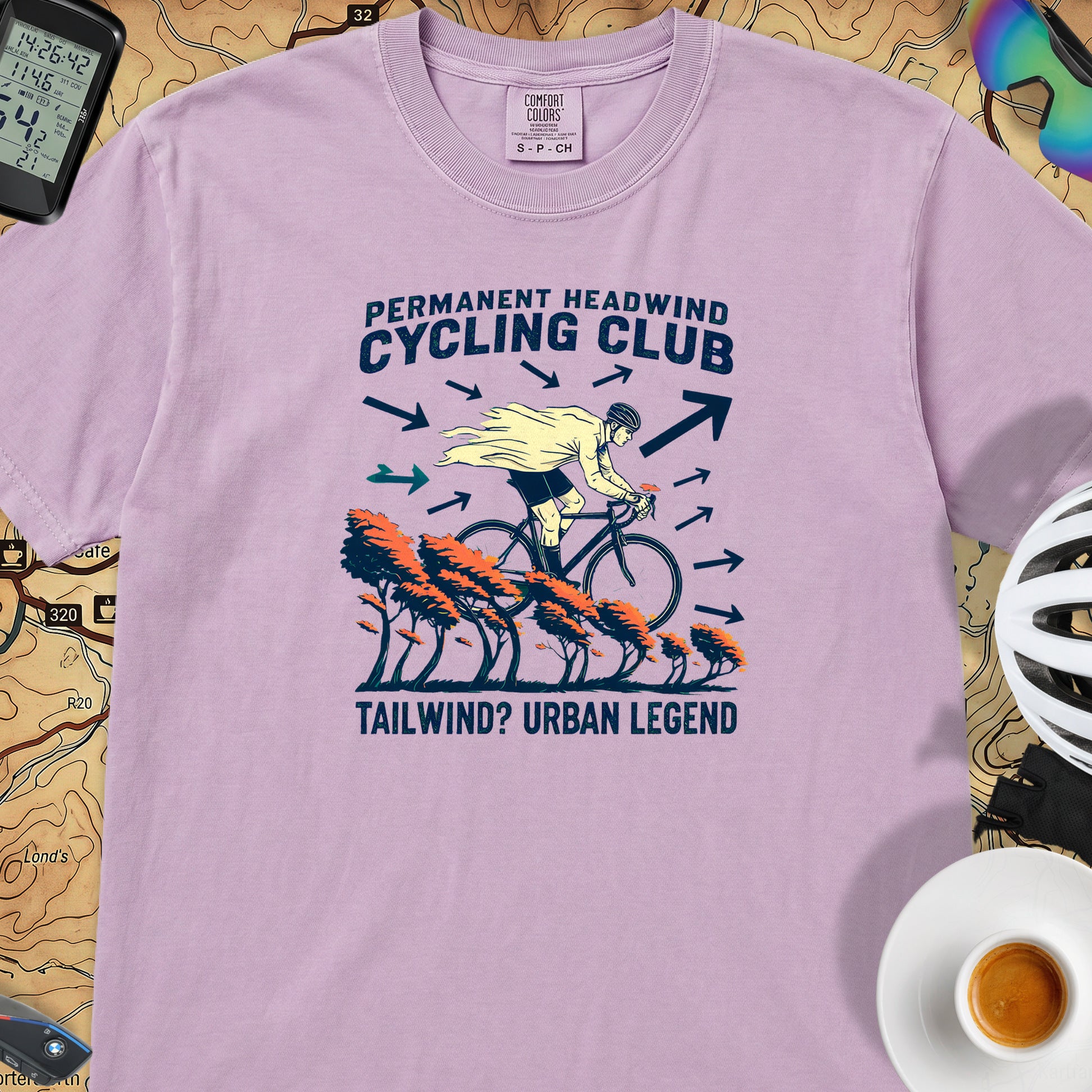 Headwind - Tailwind T‑Shirt — Orchid