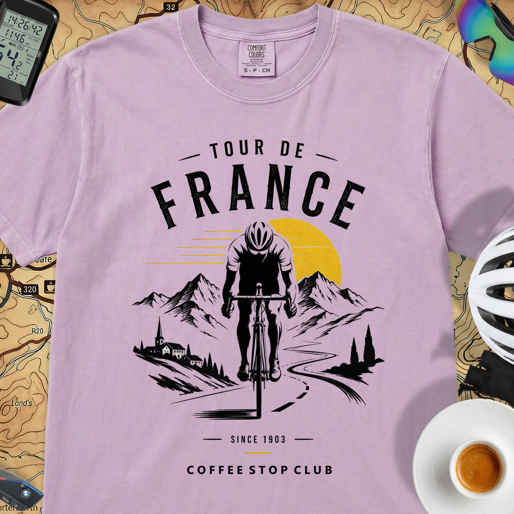 Tour de France CSC T-Shirt — Orchid