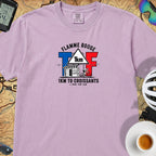 1km to the Croissants TdF Cycling T-Shirt — Orchid