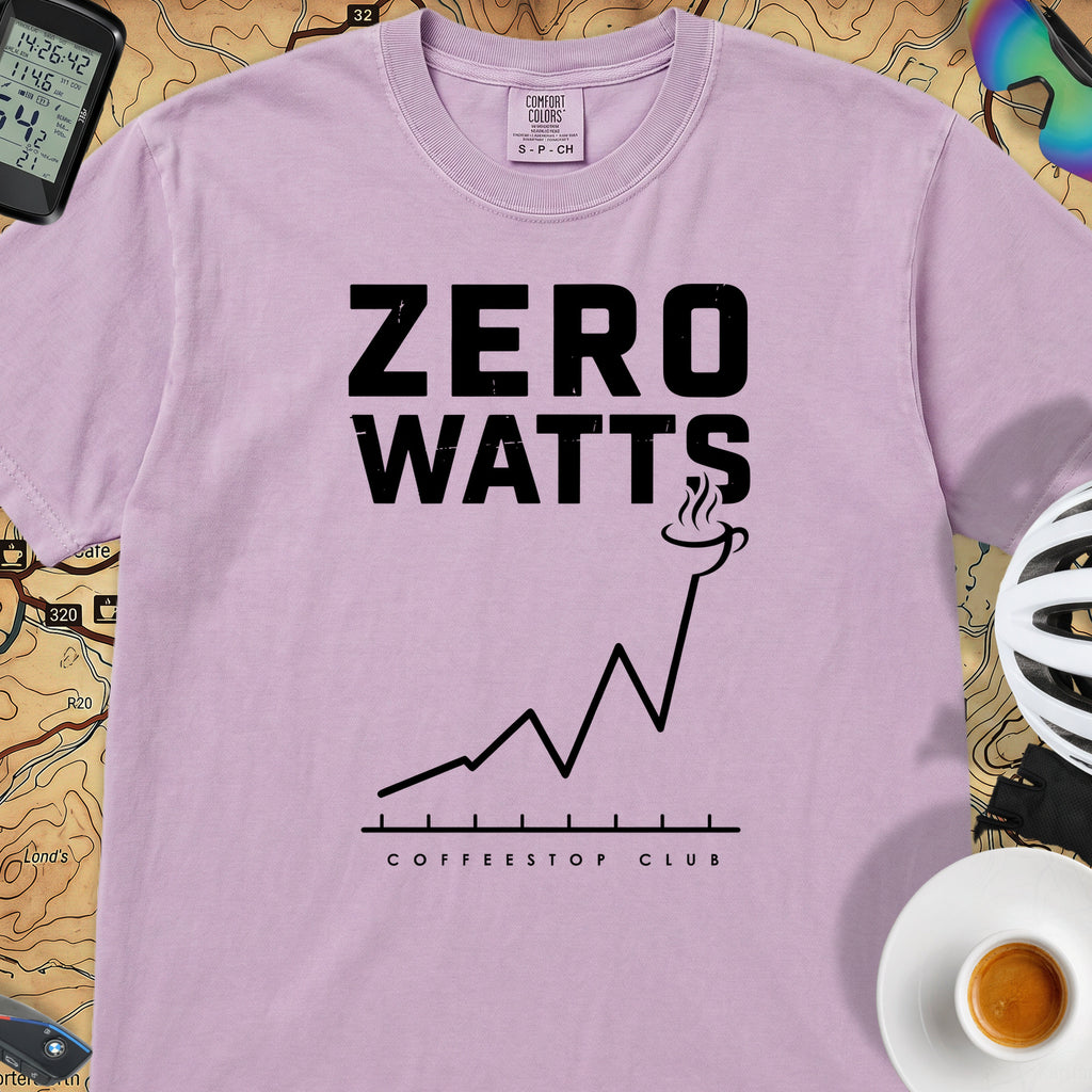 Zero Watts Cycling T-Shirt — Orchid