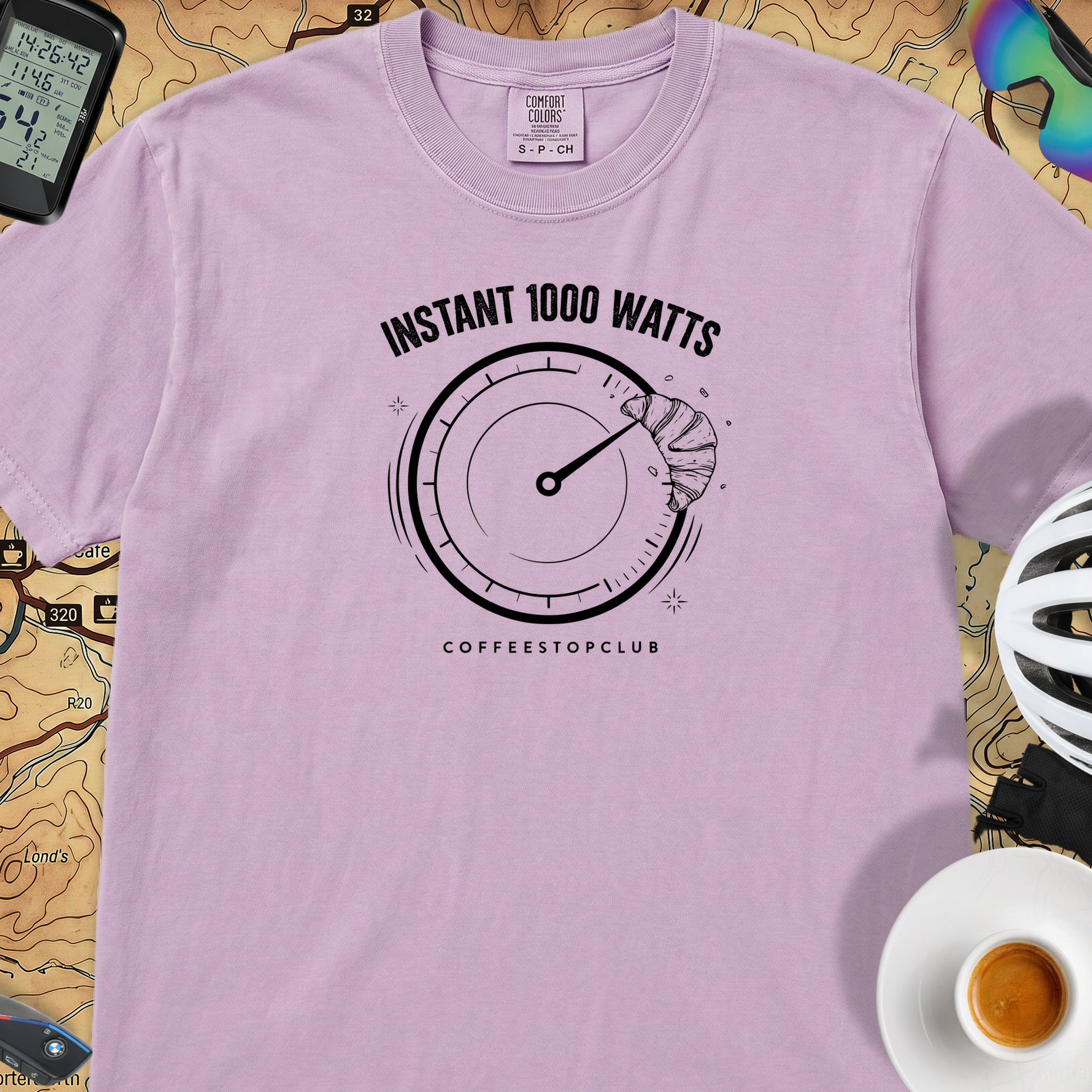 Instant 1,000 Watts Cycling T-Shirt — Orchid