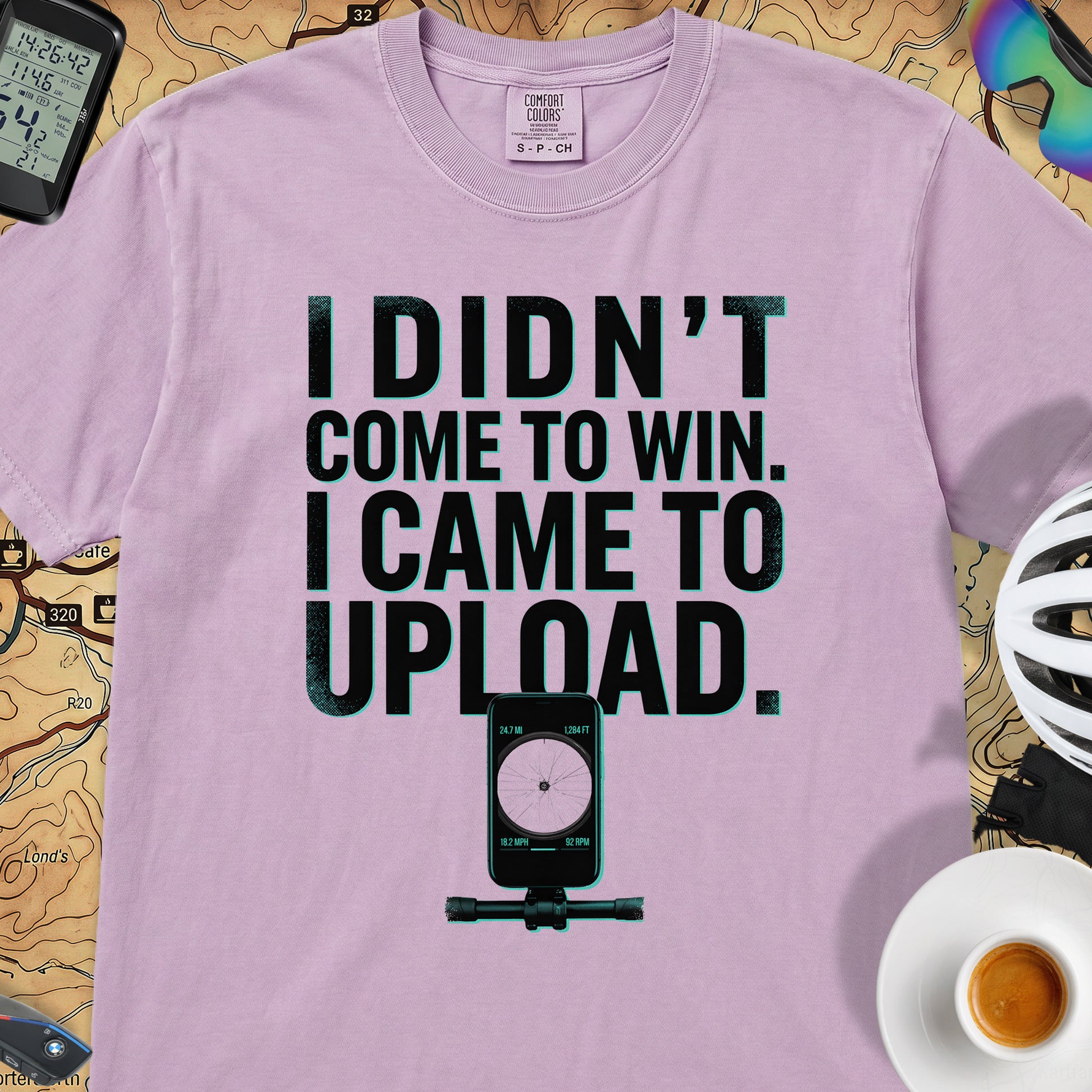 I Came To Upload T-Shirt — Orchid