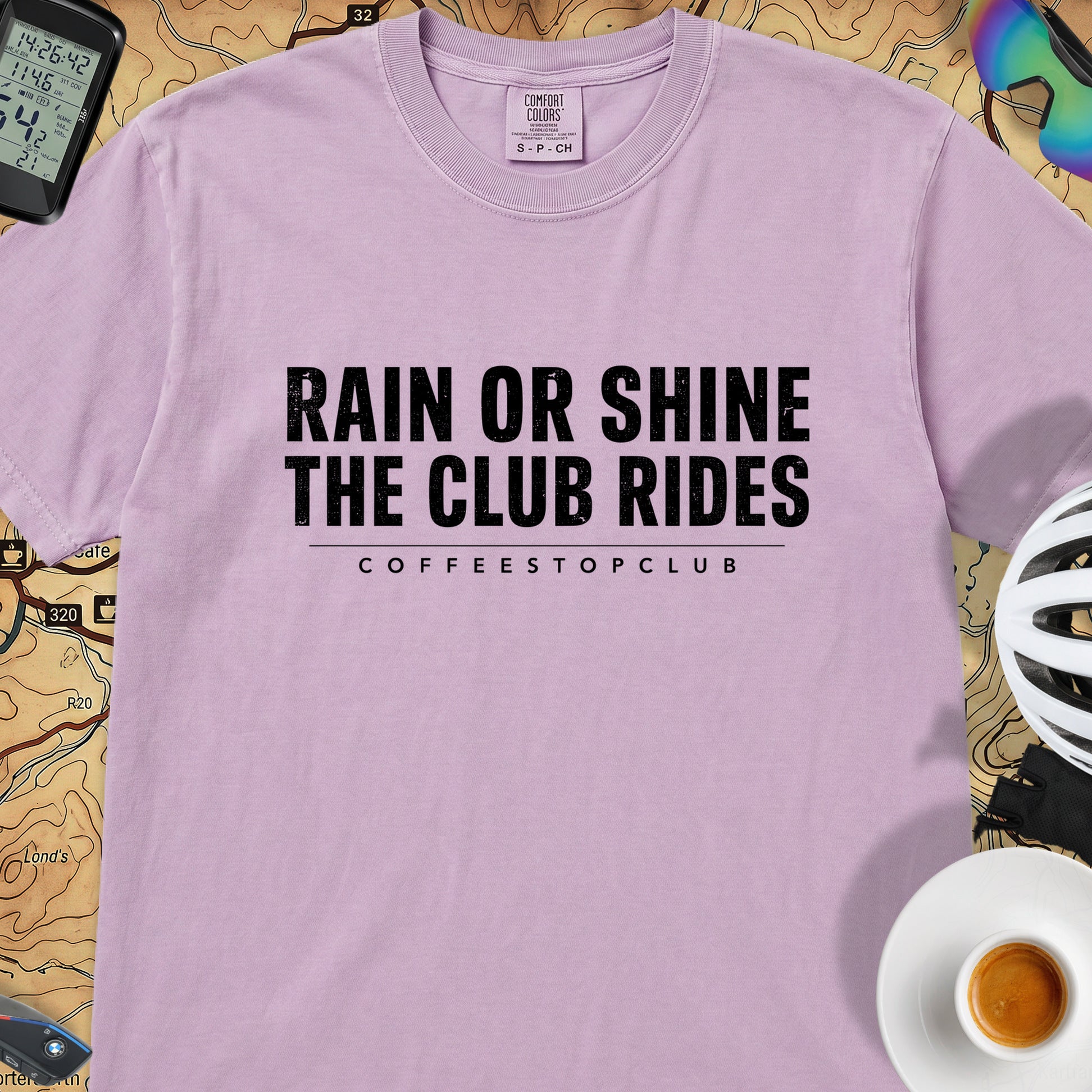 Rain or Shine T‑Shirt — Orchid