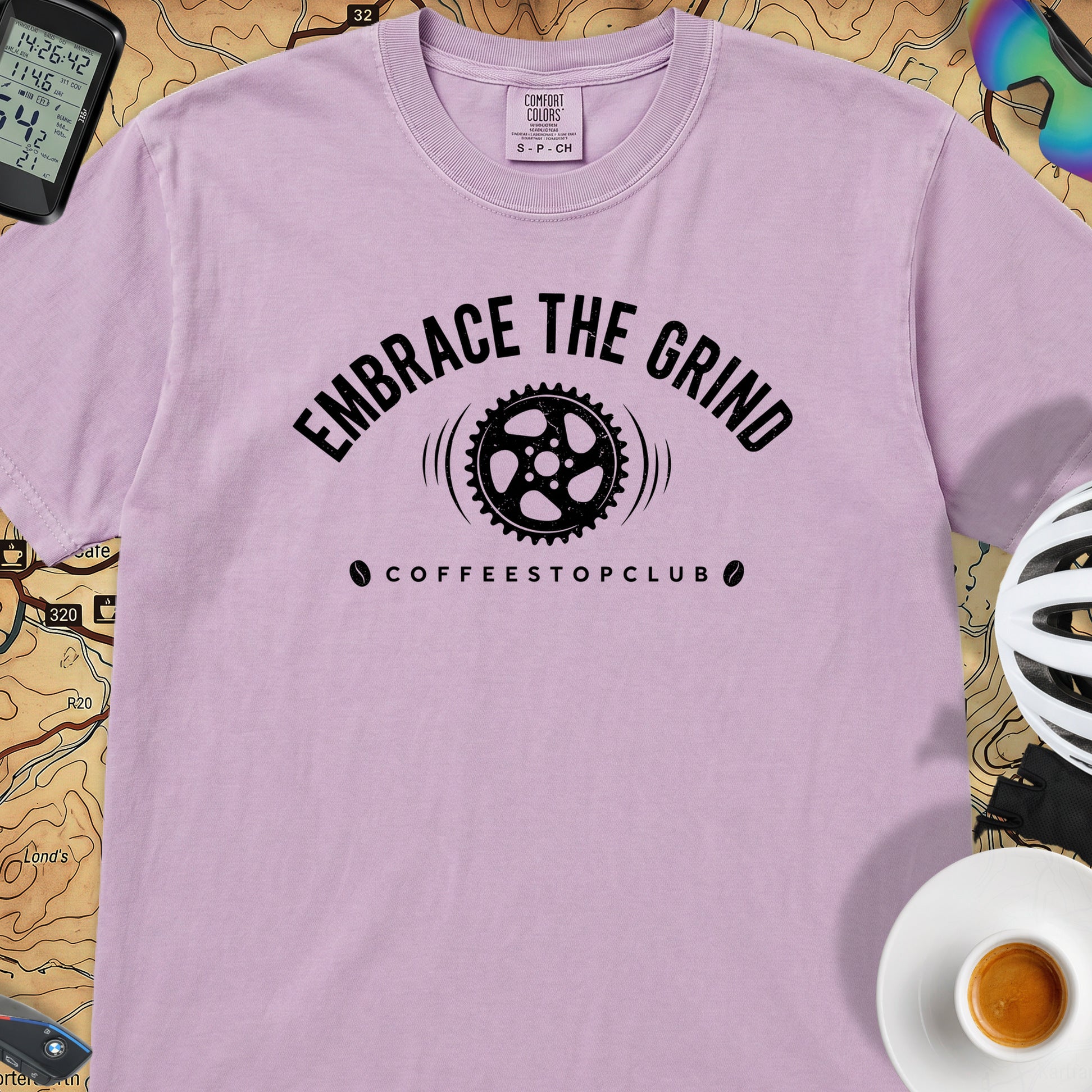 Embrace the Grind T-Shirt — Orchid