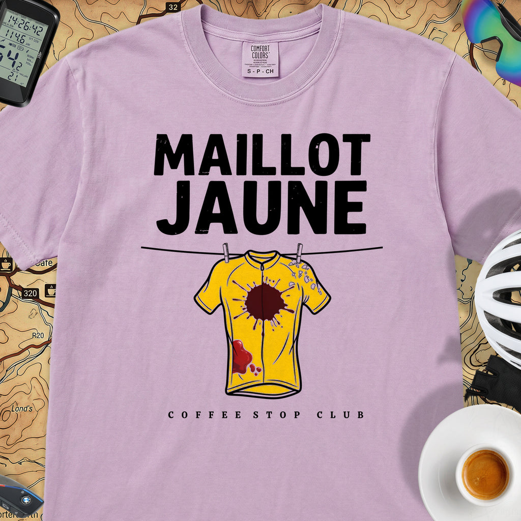 Yellow Jersey TdF Cyclist T-Shirt — Orchid