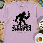 Lost in the Woods Bigfoot T‑Shirt — Orchid