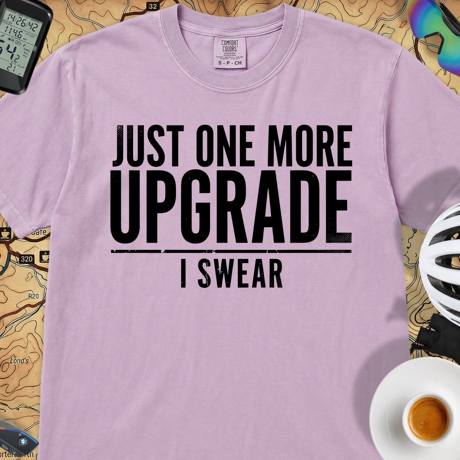 One More Upgrade Cycling T-Shirt — Orchid