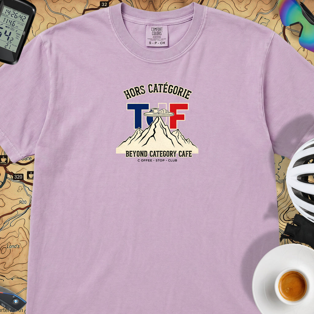 Hors Catégorie TdF Cycling T-Shirt — Orchid