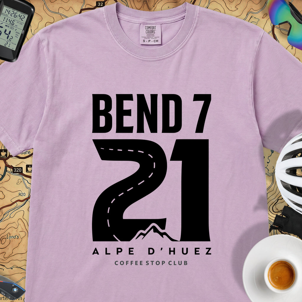 Bend 7 L'Alpe T-Shirt — Orchid