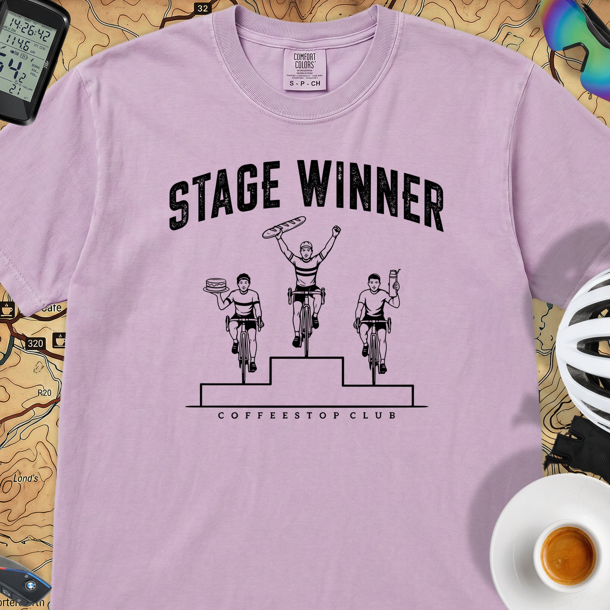 Stage Winner Cycling T-Shirt — Orchid