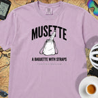 Mussette Bag Baguette T-Shirt — Orchid