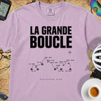 Grande Boucle TdF Cycling T-Shirt — Orchid