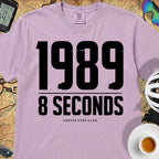 1989 in 8 Seconds T-Shirt — Orchid