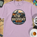 I'm On A Recovery Ride Comfort Colors T-Shirt — Orchid