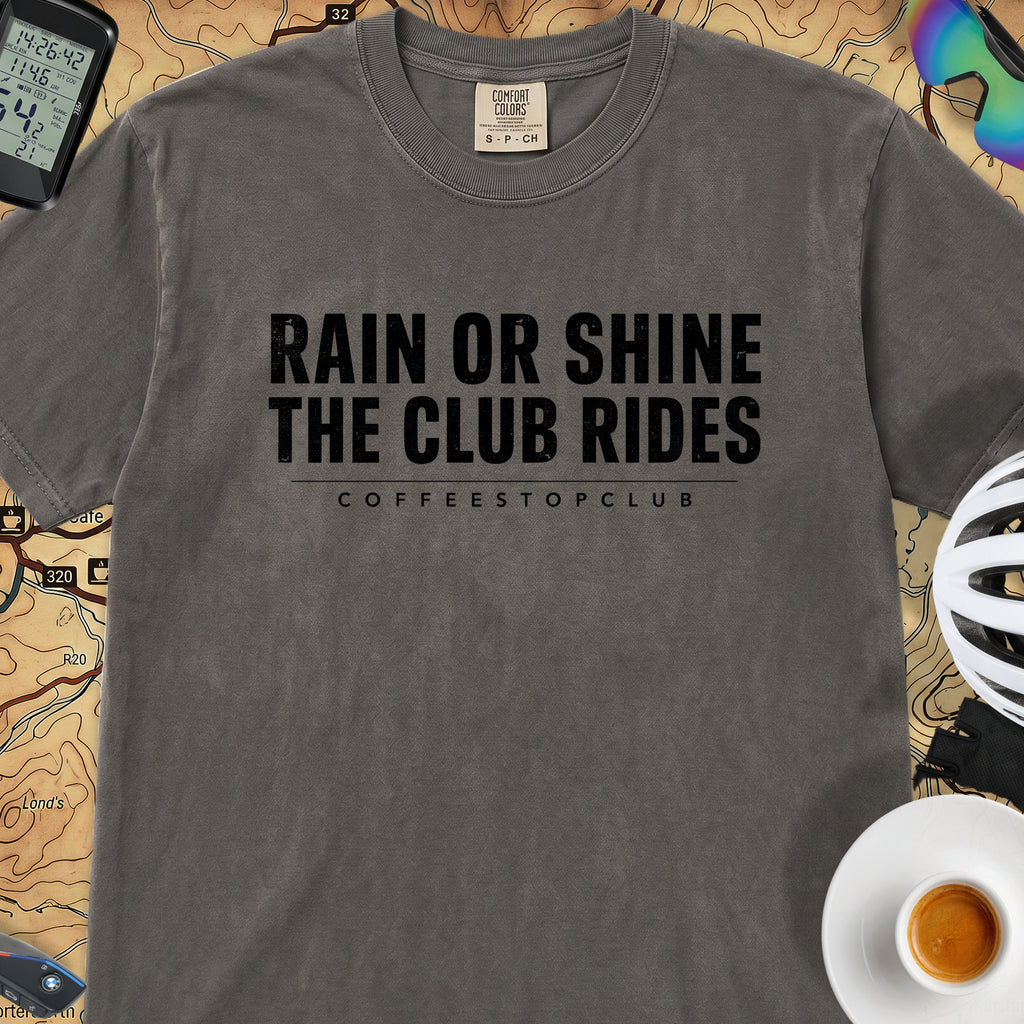 The Club Rides... T‑Shirt — Pepper