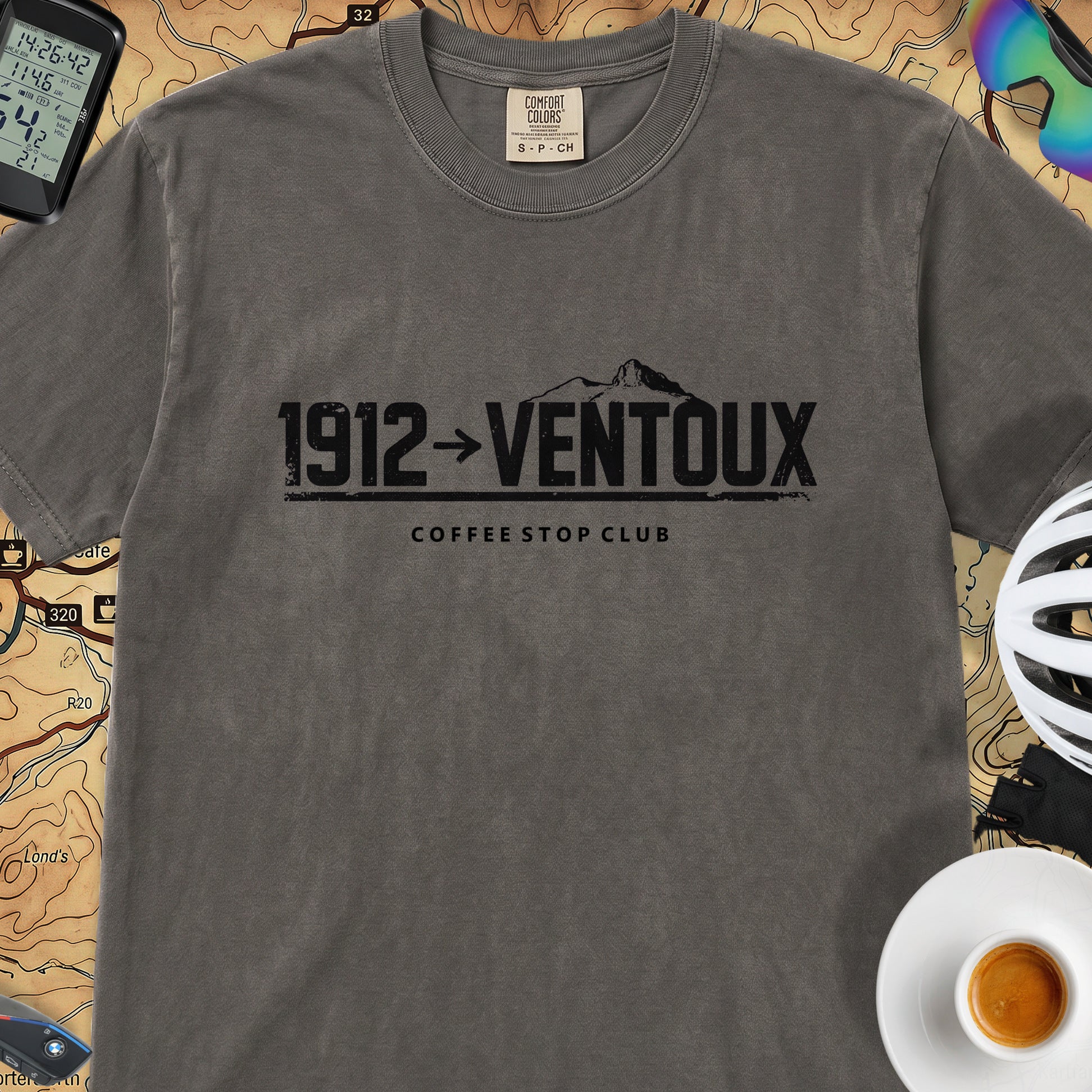1912 --> Ventoux Tour T-Shirt — Pepper
