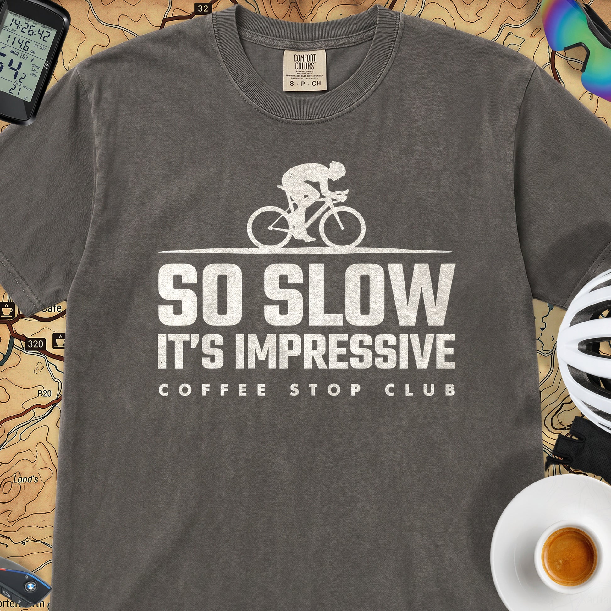 So Slow It's Impressive Cycling T-Shirt — Pepper