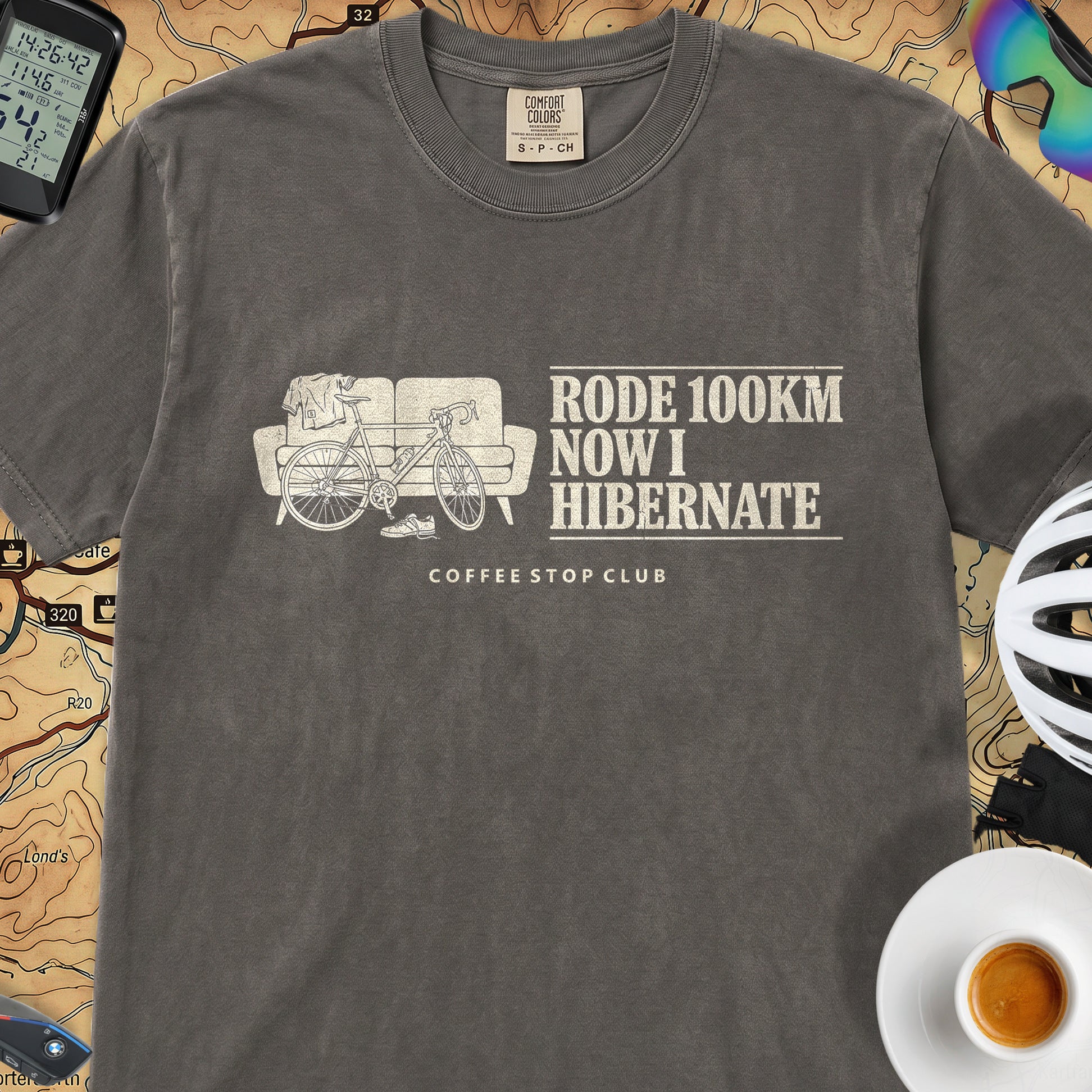 Bike --> Hibernate T‑Shirt — Pepper