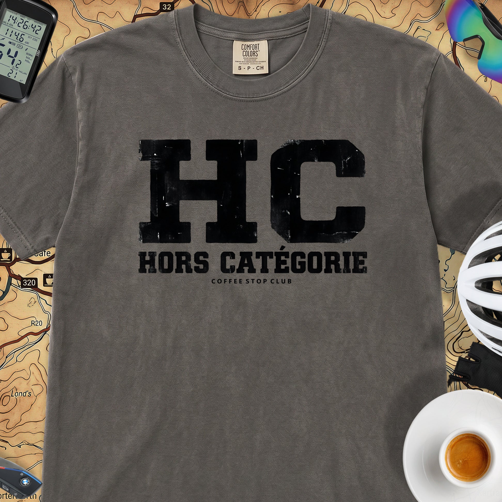 HC Hors Catégorie Tour T‑Shirt — Pepper