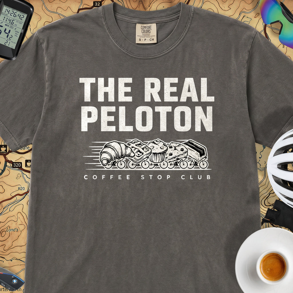 The Real Peloton Cycling T-Shirt — Pepper