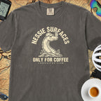 Nessie Surfaces Cycling T-Shirt — Pepper