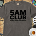 5AM Club T‑Shirt — Pepper