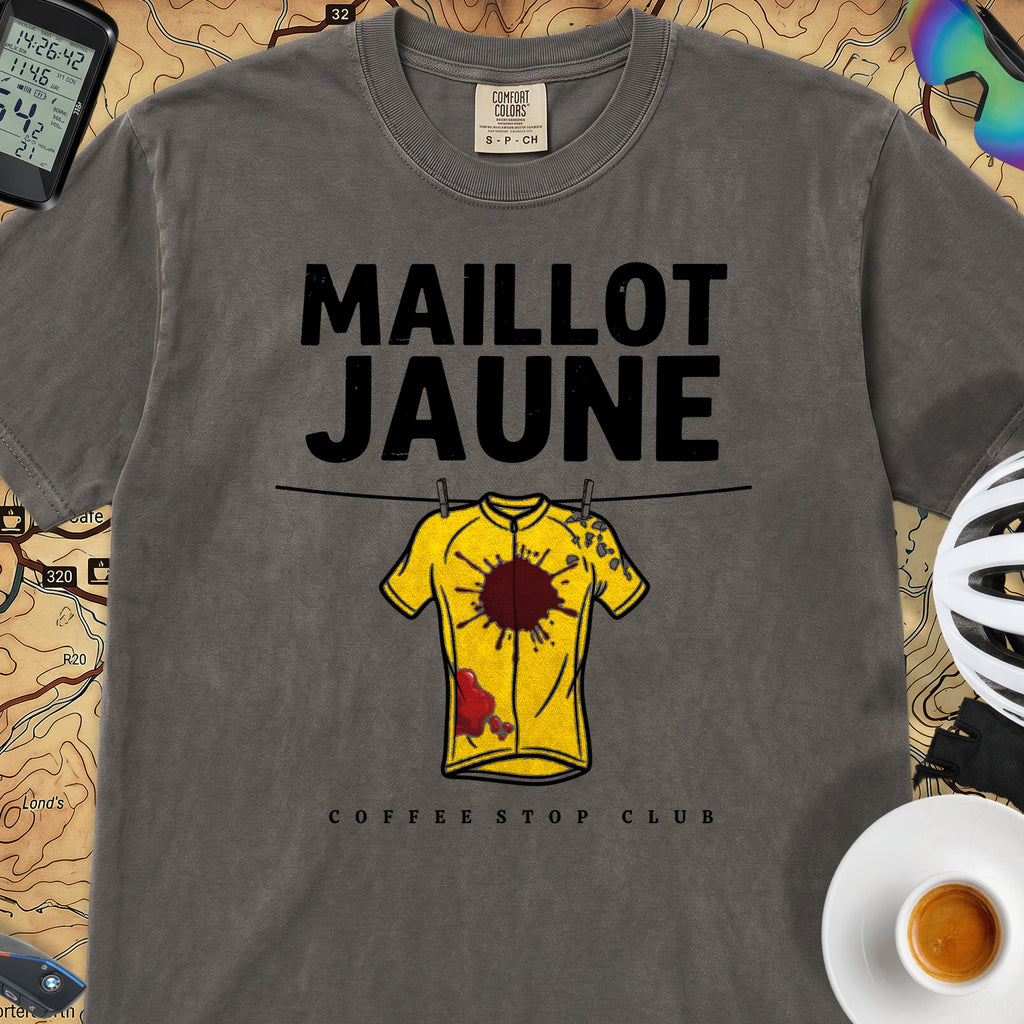Yellow Jersey TdF Cyclist T-Shirt — Pepper