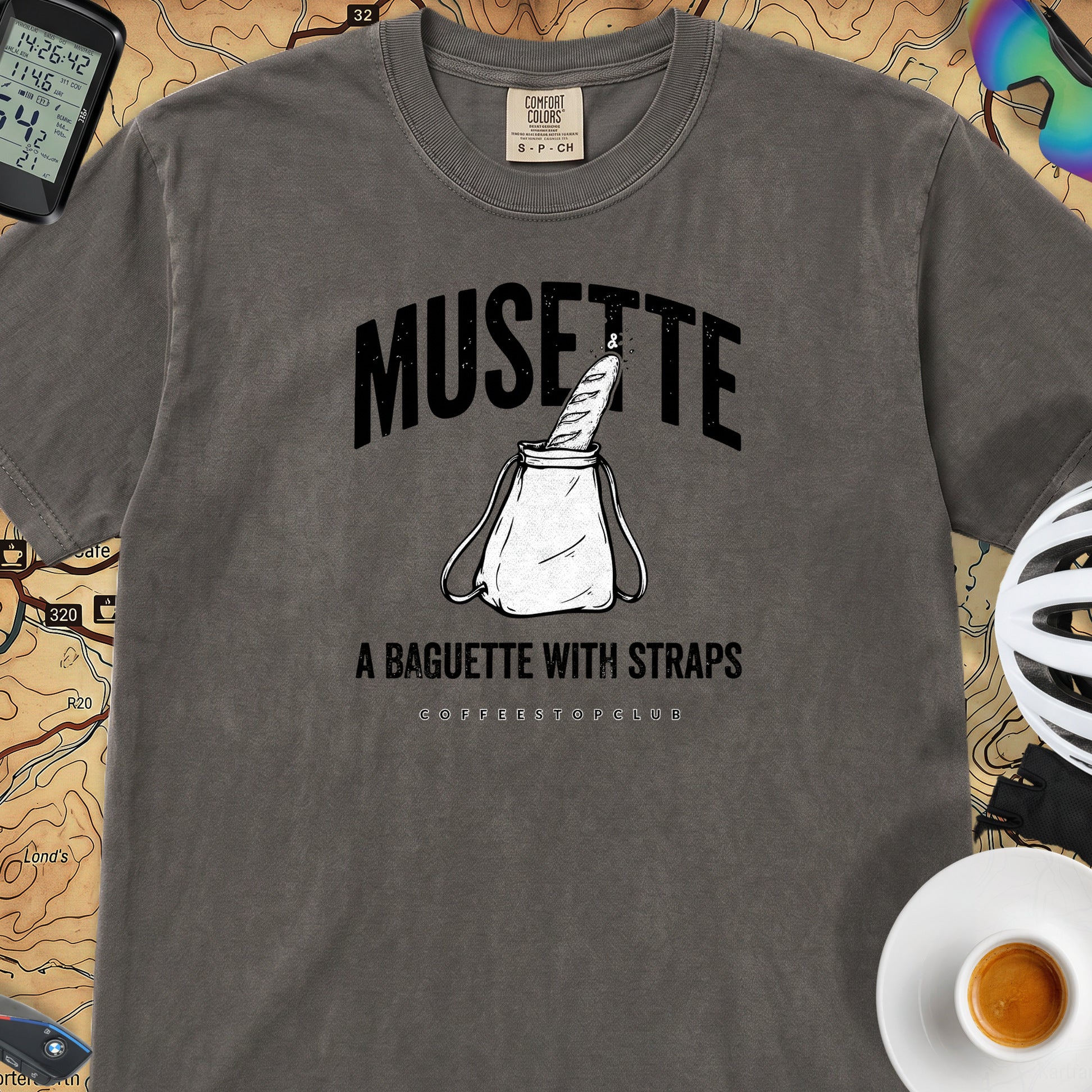 Mussette Bag Baguette T-Shirt — Pepper