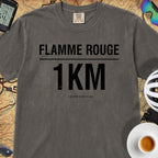 Flamme Rouge 1Km T-Shirt — Pepper
