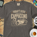 Sponsored by Cappuccino Cycling T-shirt — Pepper