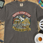 Never Pass a Café T‑Shirt — Pepper