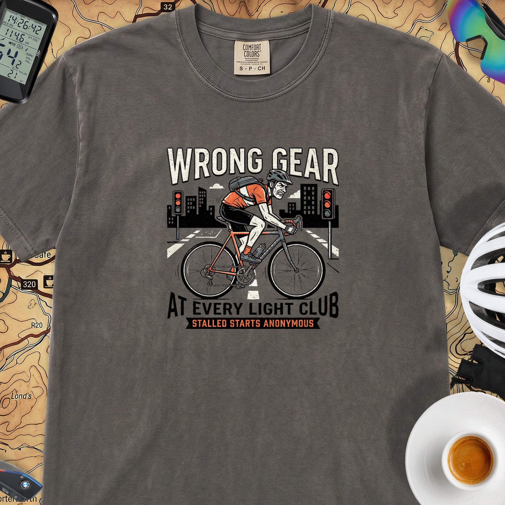 Wrong Gear at Light T-Shirt — Pepper