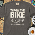 Throw The Bike Cycling T-Shirt — Pepper