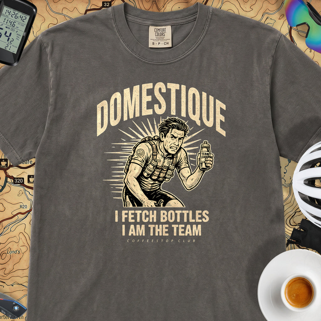 I am the Domestique Cycling T-Shirt — Pepper