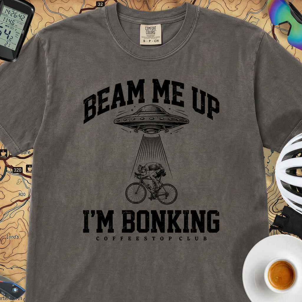Beam Me Up Bonking Cycling T-Shirt — Pepper