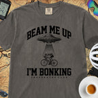 Beam Me Up Bonking Cycling T-Shirt — Pepper