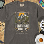 It Flattens Out Cycling T-Shirt — Pepper