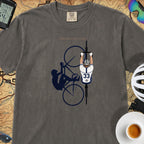 Cycling Silhouette T-Shirt — Pepper