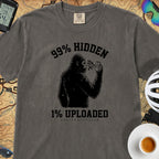 Sasquatch Hidden Cycling T-Shirt — Pepper