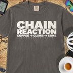 Chain Reaction T‑Shirt — Pepper
