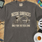 Nessie Surfaces Cycling T-Shirt — Pepper