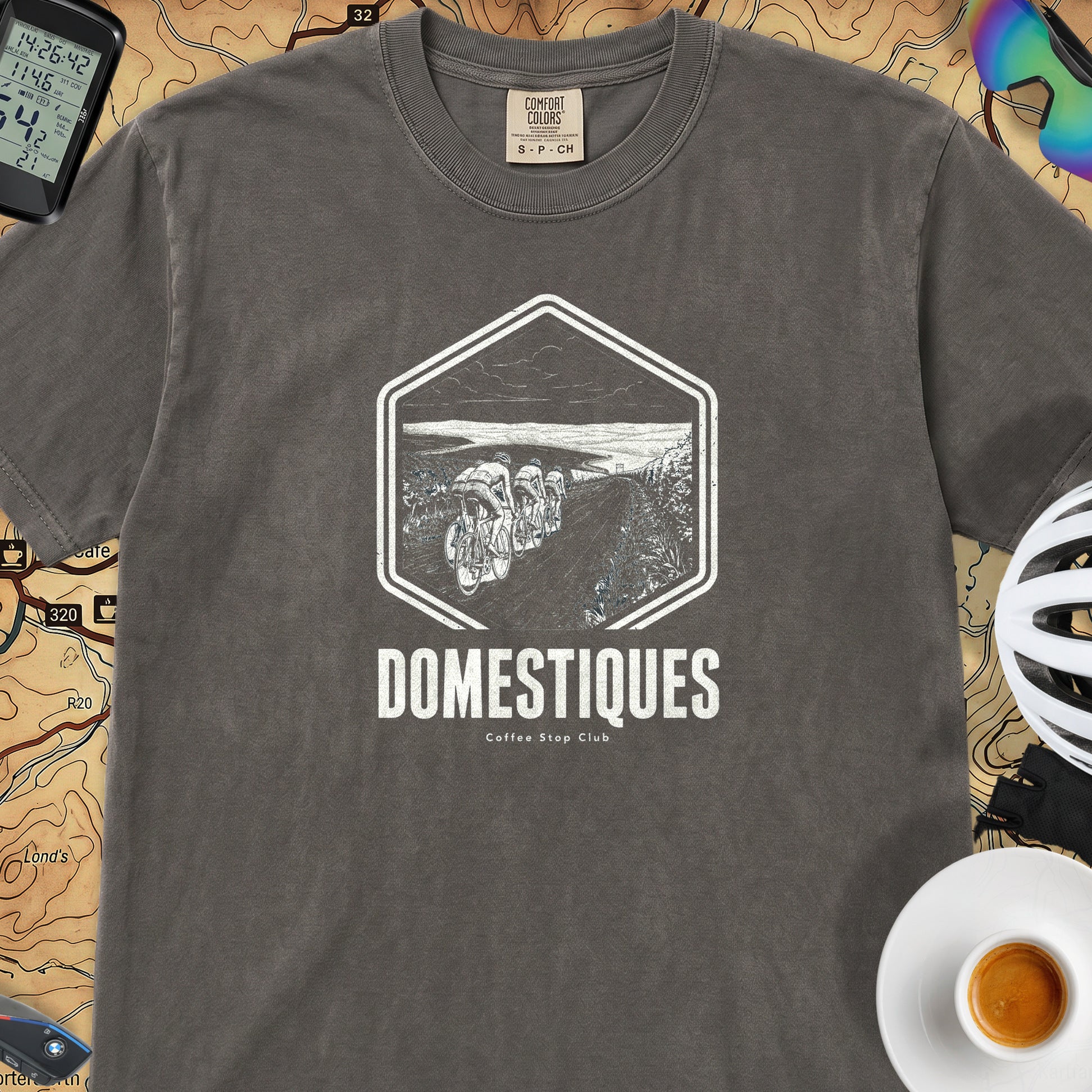 Domestiques Vintage Society T-Shirt — Pepper