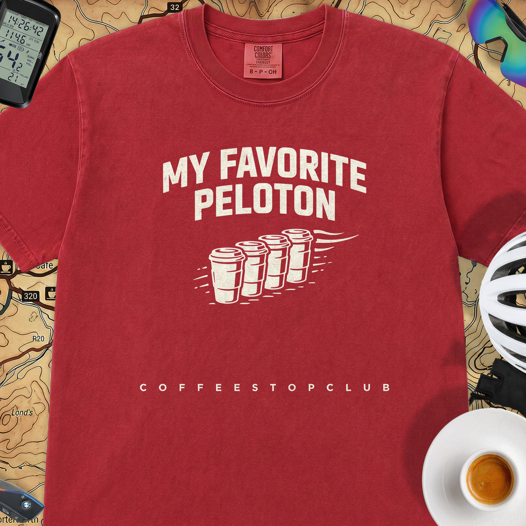 Favorite Peloton T‑Shirt — Red