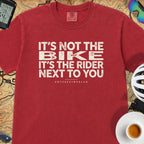 It's Not The Bike T‑Shirt — Red