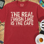 The Real Finish Line T‑Shirt — Red