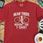 Bean There Cycling T-Shirt — Red