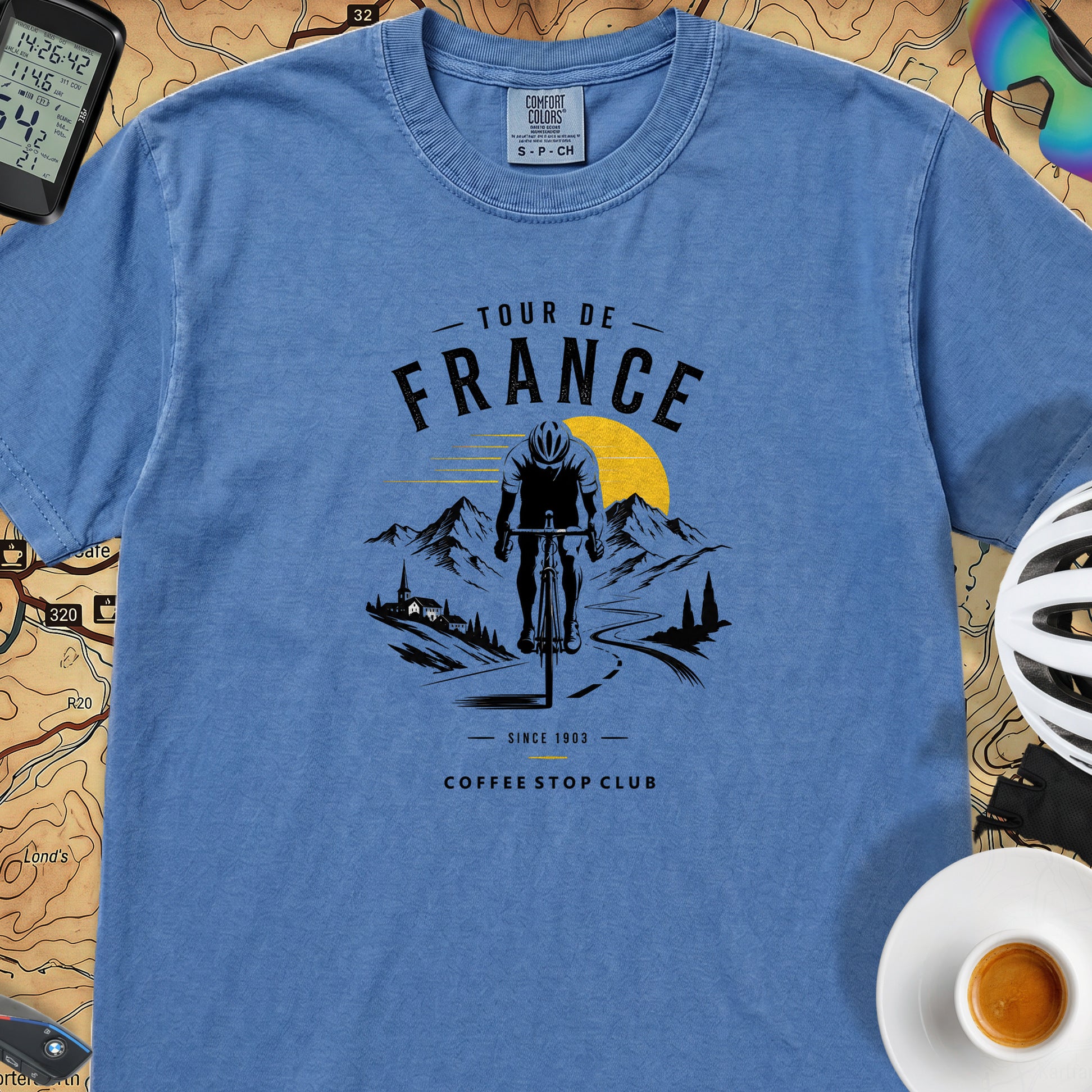 Tour de France Club T-Shirt — Royal Caribe