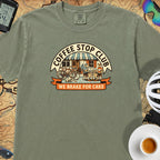 We Brake For Cake T-Shirt — Sage