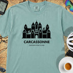 Carcassonne Tour T-Shirt — Seafoam
